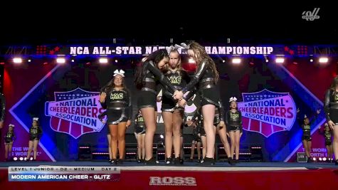 Modern American Cheer - Glitz [2026 L1 Junior - D2 - Medium Day 2] 2026 NCA All-Star National Championship