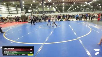 Round 2 - Jaxson Darnell, Xtreme Wrestling vs Cael Bishop, Midlothian Miners Wrestling Cl