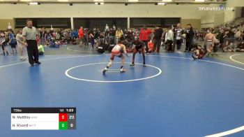 73 lbs Quarterfinal - Nathan Matthis, Warhawks Inc. ES vs Henri Rivard, Maine Trappers ES