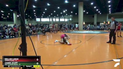 116 lbs Semis & Wb (16 Team) - Caden Acuff, East TN Bomb Squad vs Kellan Lukas, Morris Fitness