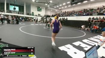 132 lbs Cons. Round 2 - Porter Kemp, Pinedale vs Dalton Price, Thermopolis