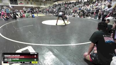 119 lbs Round 1 - Mason Calhoun, The Mantanona Training Center vs Hector Castro, GWC/TIGERS