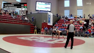 138 lbs Cons. Round 2 - Max DeLemos, Montgomery Bell Academy vs Tyler Edmundson, Memphis University School