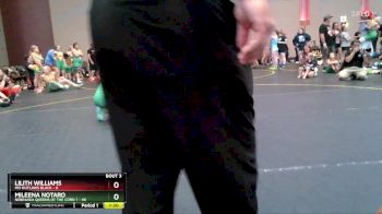 110 lbs Round 2 (4 Team) - Mileena Notaro, Nebraska Queens Of The Corn 1 vs Lilith Williams, MO Outlaws Black