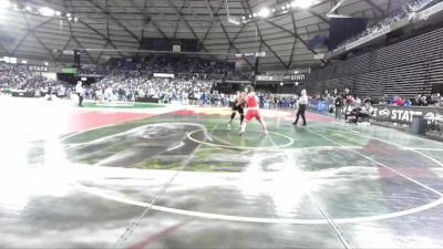 Boys 1A 215 lbs Cons. Round 4 - Sylis Maple, Mount Baker vs Sam Smith, Castle Rock