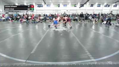 171 lbs Round Robin 1 - Logan Sheriff, Pit Crew - HS vs Aiden Cole, Ohio Valley Forge - HS