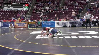 107 lbs First Round - Luke Gray, General McLane vs Angelo Boni, Central Valley