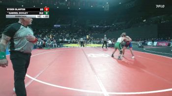 2A/1A Boys 175 Semifinal - Ryder Blanton, Myrtle Point Boys vs Gabriel Dooley, Waldport Boys