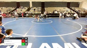 89 lbs Rr Rnd 5 - Mason Irwin, Steelhawks WC Red vs Eli McCrary, American MMAW