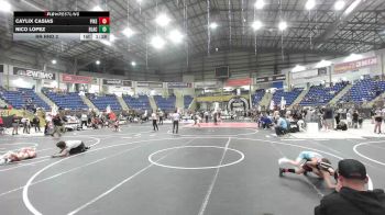 62 lbs Rr Rnd 2 - Caylix Casias, Pikes Peak Warriors vs Nico Lopez, Black Fox Wrestling Academy