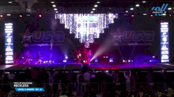Topic of Discussion - Reckless [2025 L2 Junior - D2 - A Day 3] 2025 USA All Star Cheer Super Nationals