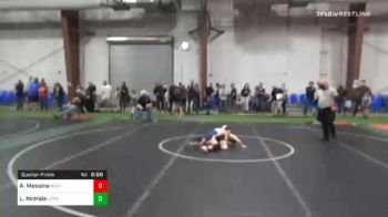 55 lbs Quarterfinal - Anthony Messina, Buxton vs Luke McHale, Upper Township