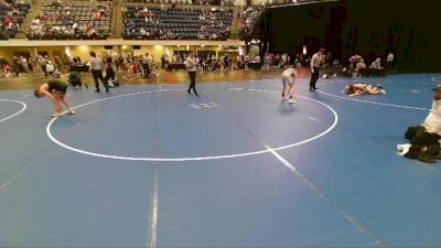 7th - 8th grade - 115 Champ. Round 2 - Brady Welch, Ubasa Wrestling Academy vs Teagan Raber, Iowa