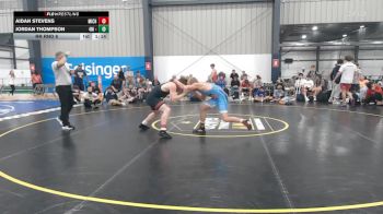 163 lbs Rr Rnd 6 - Aidan Stevens, Michigan Premier Blue - BHS vs Jordan Thompson, 4M - BHS