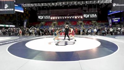 235 lbs Cons. Sub-quarters - Katherine Luna, CA vs Haley Armstrong, IA