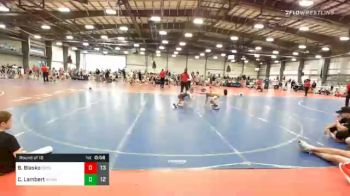 85 lbs Prelims - Brooks Blasko, Quest School Of Wrestling Elem vs Chase Lambert, Revival White