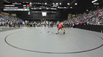 157 lbs Cons. Round 1 - Evan Johnson, Tecumseh - Shawnee Heights HS vs Lucas Skouse, Overland Park - Blue Valley Southwest HS