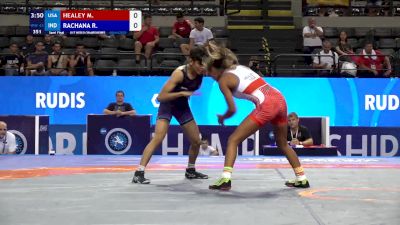 43 kg 1/2 Final - Madison Healey, United States vs Rachana Rachana, India