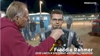 Freddie Rahmer Claims First Lincoln Speedway Track Championship