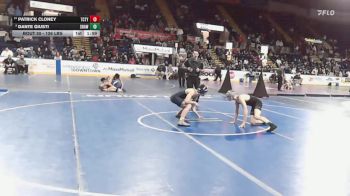 126 lbs Round Of 16 - Patrick Cloney, Tri-County vs Dante Giusti, Shawsheen
