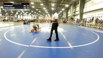 120 lbs Rr Rnd 1 - Kye Nelson, Roughneck Wrestling Club vs Lukas Carson, Micky's Maniacs White