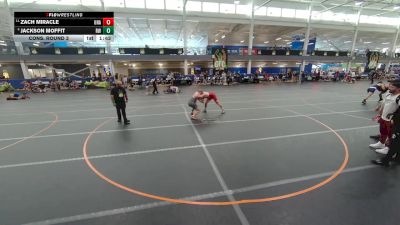 175 lbs Cons. Round 3 - Zach Miracle, Unattached vs Jackson Moffit, Roundtree Wrestling