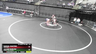 147 lbs Cons. Round 6 - Samuel Makitrin, Viewmont vs Kayden Barlow, Tooele High School