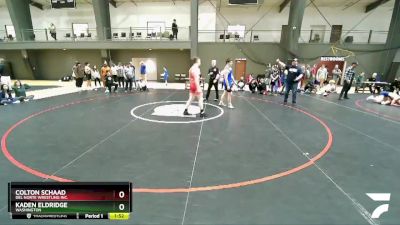 182 lbs 3rd Place Match - Colton Schaad, Del Norte Wrestling Inc. vs Kaden Eldridge, Washington