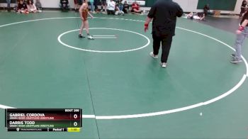 75 lbs Semifinal - Gabriel Cordova, Green River Grapplers Wrestling vs Darris Todd, Green River Grapplers Wrestling