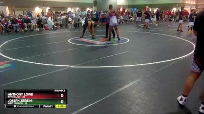 195 lbs Round 2 (6 Team) - Anthony Lowe, NFWA Black vs Joseph Zereini, West Forsyth