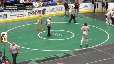 252 lbs Round Of 16 - Gamin Owens, Greater Latrobe vs Justin Galinis, Cambria Heights
