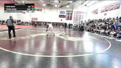 106 lbs Final - John Bean, Stafford vs Peter Annis, Suffield/Windsor Locks