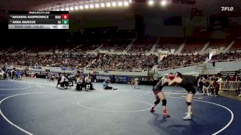 132-D1 5th Place Match - Natasha Kasprowicz, Boulder Creek High School vs Anna Marcus, Hamilton High School