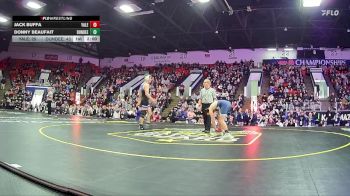 165 lbs Finals (8 Team) - Donny Beaufait, Dundee HS vs Jack Buffa, Yale HS