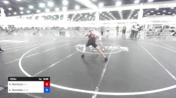 132 lbs 3rd Place - Santos Montoya, No Team vs Ethan Gonzales, Deadshot Wrestling Club