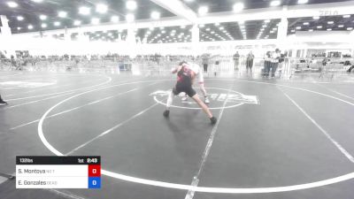 132 lbs 3rd Place - Santos Montoya, No Team vs Ethan Gonzales, Deadshot Wrestling Club