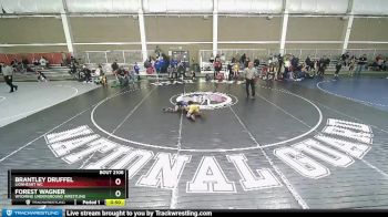 59 lbs Quarterfinal - Brantley Druffel, Lionheart WC vs Forest Wagner, Wyoming Underground Wrestling