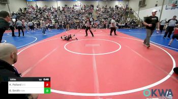 52 lbs Round Of 16 - Kannon Pollard, Grove Takedown Club vs Barrett Smith, Vian Wrestling Club