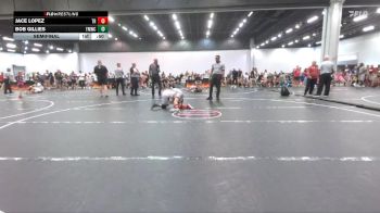 80 lbs Semifinal - Bob Gillies, Thunder Mountain Wrestling Clu vs Jace Lopez, Top Rank