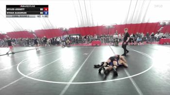 138 lbs Cons. Round 2 - Myles Leggett, Wisconsin vs Ethan Albarran, Wisconsin