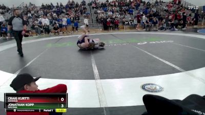 172 lbs Round 2 - Craig Kurtti, Goodhue vs Jonathan Kopp, Waconia