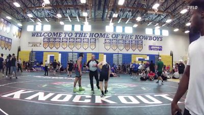 157 lbs Champ. Round 1 - Kail Rohr, Camden County Outsiders vs Thiago Vianna, Trident Wrestling Club