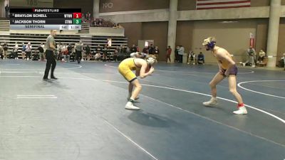 107 Championship Bracket Semifinal - Jackson Thorn, STMA vs Braylon Schell, Watertown