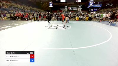 215 lbs Cons 16 #2 - James Blacman, VA vs Mason Villwok, NE