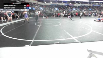 184.2-200.8 lbs Semifinal - Paige Wainscott, Shelton Wrestling Academy vs Sophiea Quinn, Unaffiliated