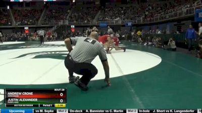 157 lbs Round of 16 - Andrew Crone, Wisconsin vs Justin Alexander, Maryland