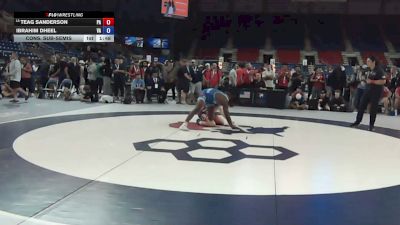 175 lbs Cons. Sub-semis - Teag Sanderson, Pennsylvania vs Ibrahim Dheel, Virginia