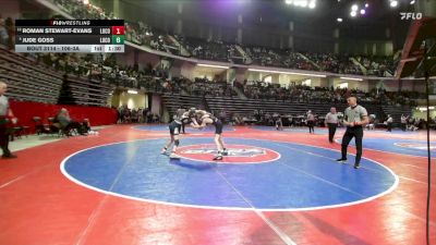 106-3A Quarterfinal - Roman Stewart-Evans, Long County vs Jude Goss, Lumpkin Co.