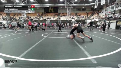 92 lbs Rr Rnd 5 - Nathanial Brunson, Lexington Wrestling Club vs Gus Camarillo, Shelton Wrestling Academy