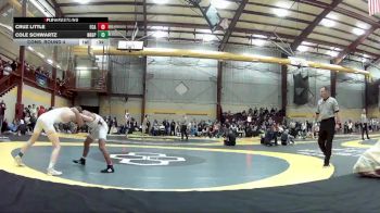 120 lbs Cons. Round 4 - Cruz Little, Faith Christian Academy vs Cole Schwartz, Notre Dame-Green Pond